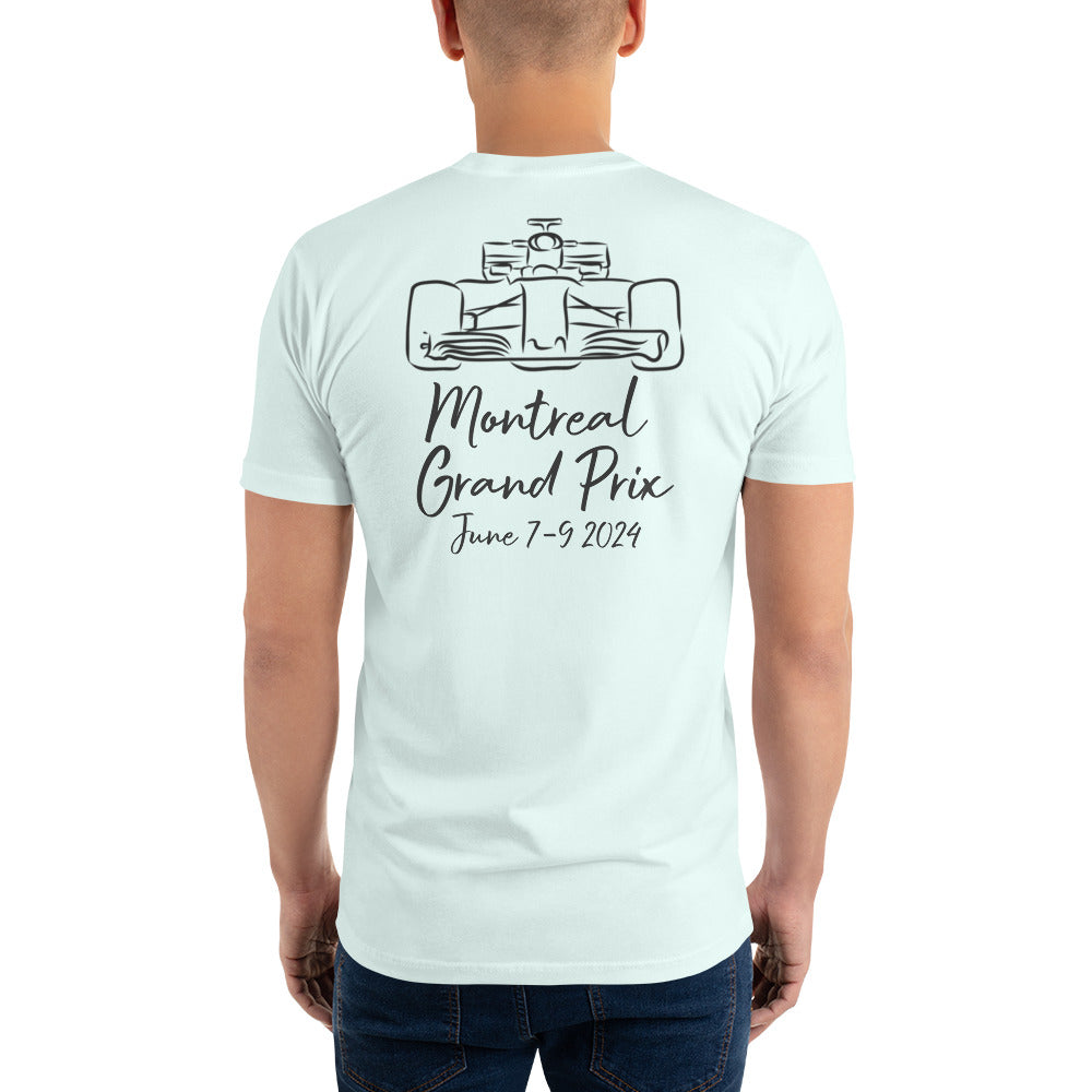 Form-Fitting Montreal Grand Prix Reverse Short Sleeve T-shirt