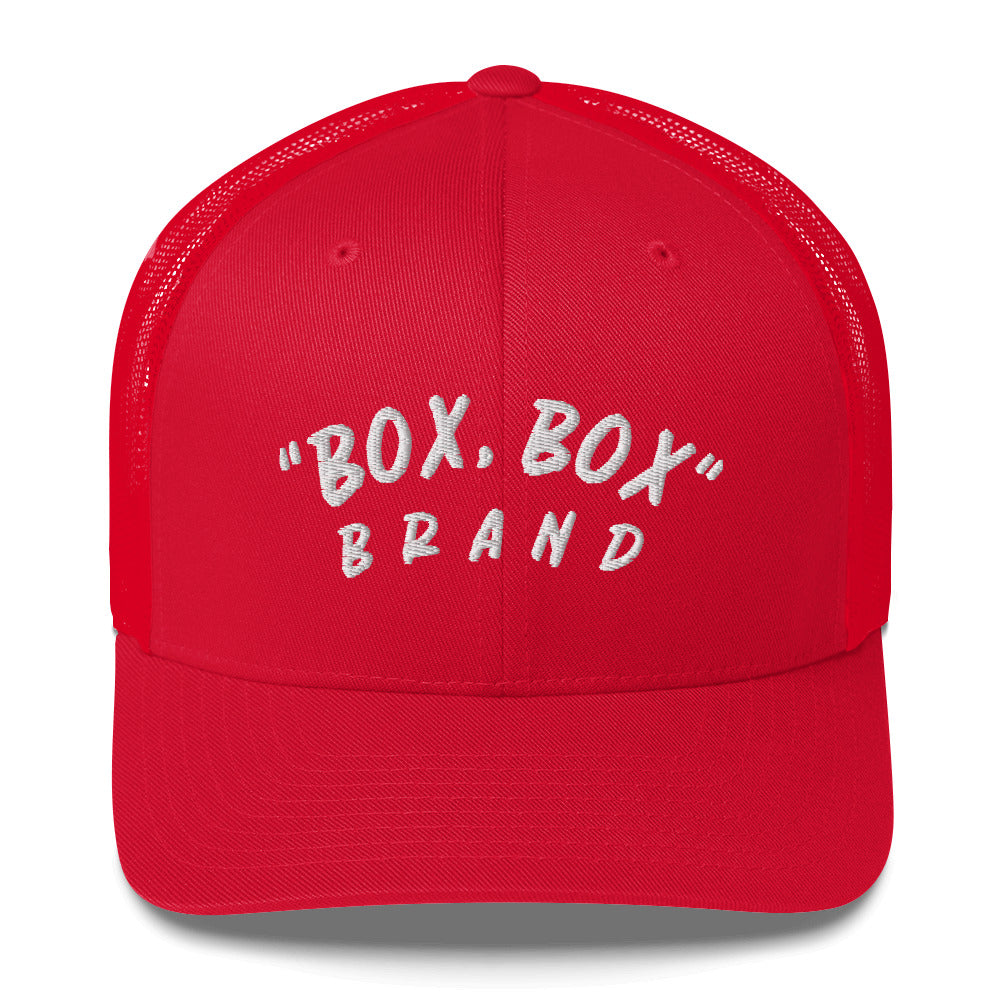 "BOX, BOX" BRAND Trucker Cap