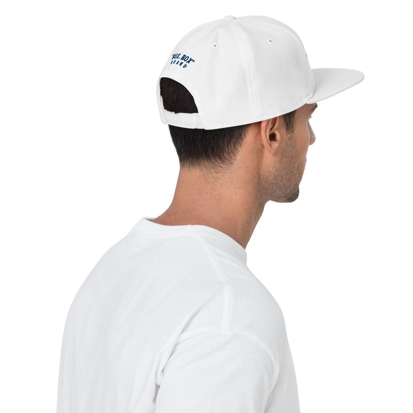 Snapback Box Box (White) Hat