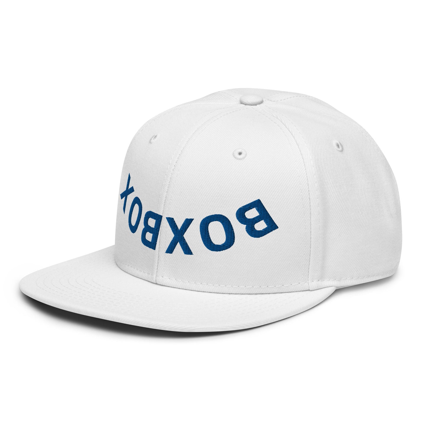 Snapback Box Box (White) Hat