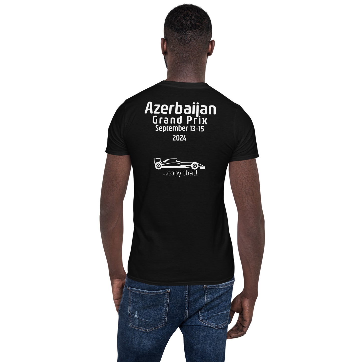 2024 Azerbaijan Grand Prix Reverse Short-Sleeve Unisex T-Shirt