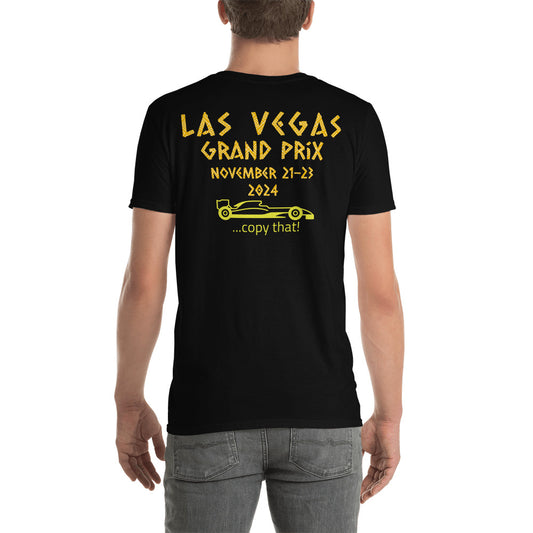 2024 Las Vegas Grand Prix Reverse Short-Sleeve Unisex T-Shirt