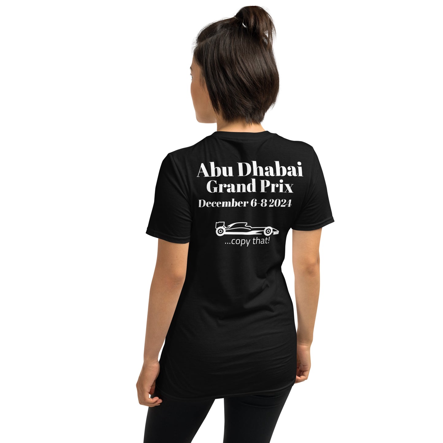 2024 Abu Dhabi Grand Prix Reverse Short-Sleeve Unisex T-Shirt