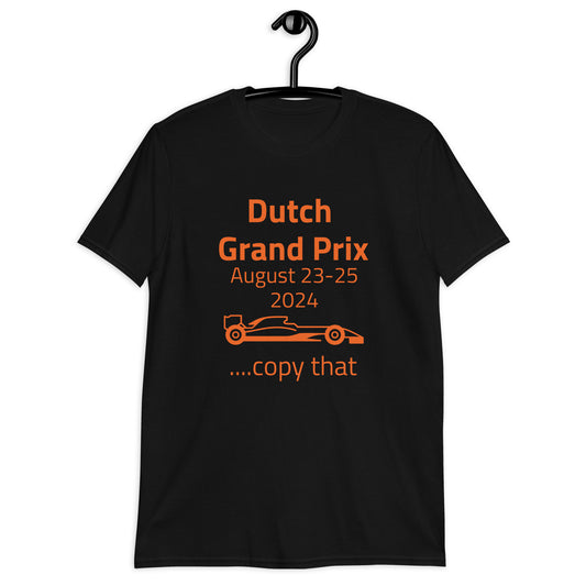 2023 Dutch Grand Prix (Orange) Short-Sleeve Unisex T-Shirt