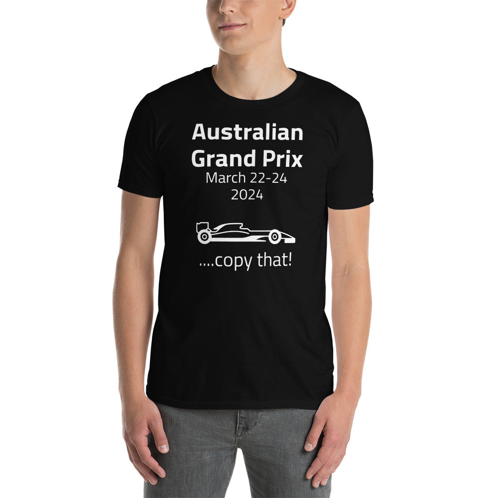 2024 Australian Grand Prix Short-Sleeve Unisex T-Shirt