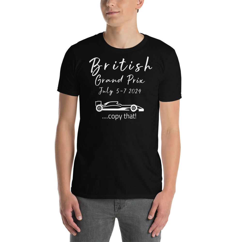 2024 British Grand Prix Short-Sleeve Unisex T-Shirt