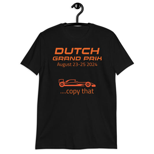 2024 Dutch Grand Prix (Orange) Short-Sleeve Unisex T-Shirt