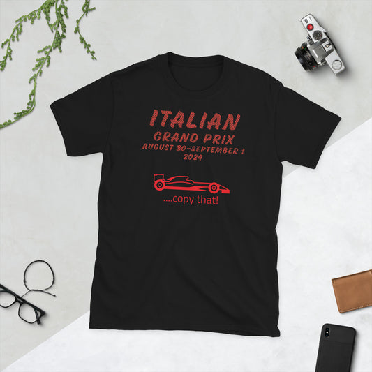 2024 Italian Grand Prix Short-Sleeve Unisex T-Shirt