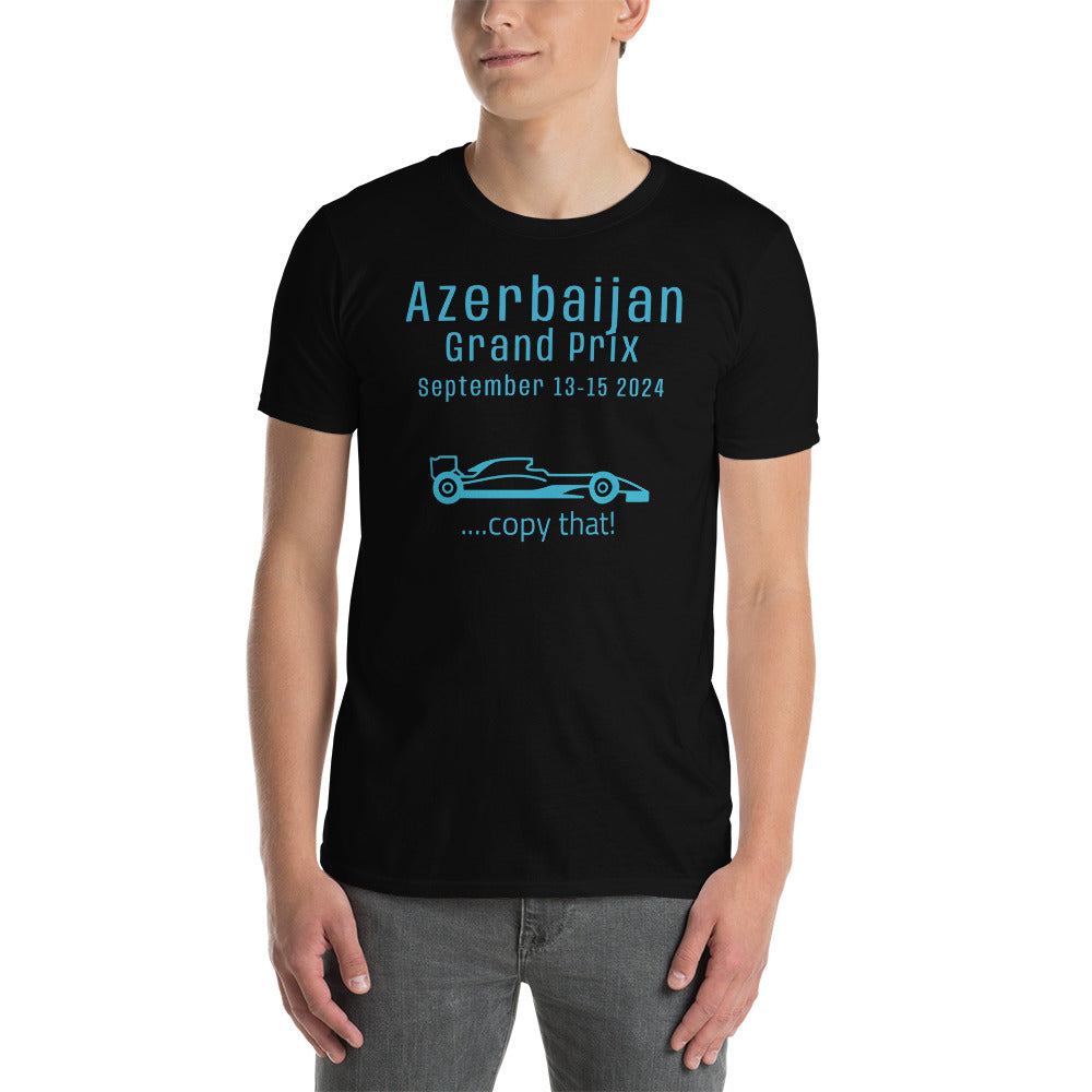 2024 Azerbaijan Grand Prix Short-Sleeve Unisex T-Shirt