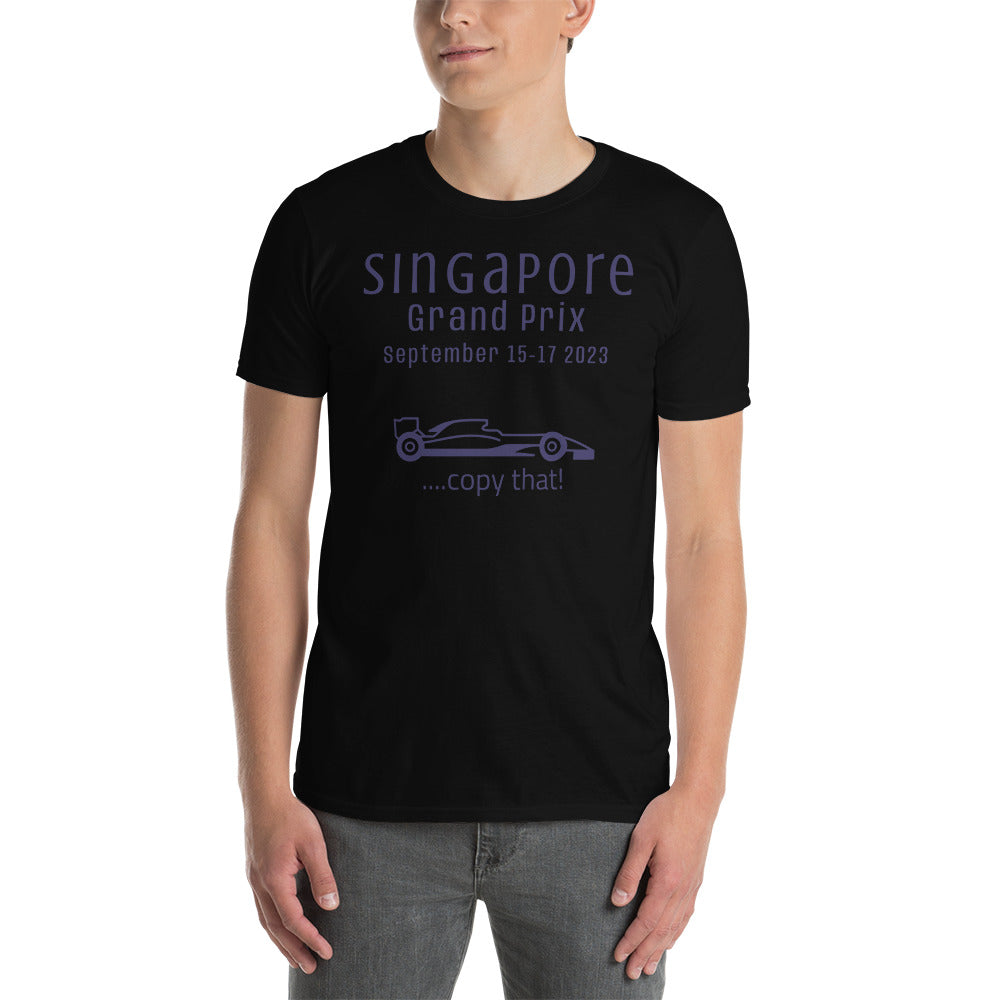 2023 Singapore Grand Prix Short-Sleeve Unisex T-Shirt