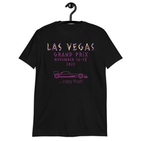 2023 Las Vegas Grand Prix Short-Sleeve Unisex T-Shirt