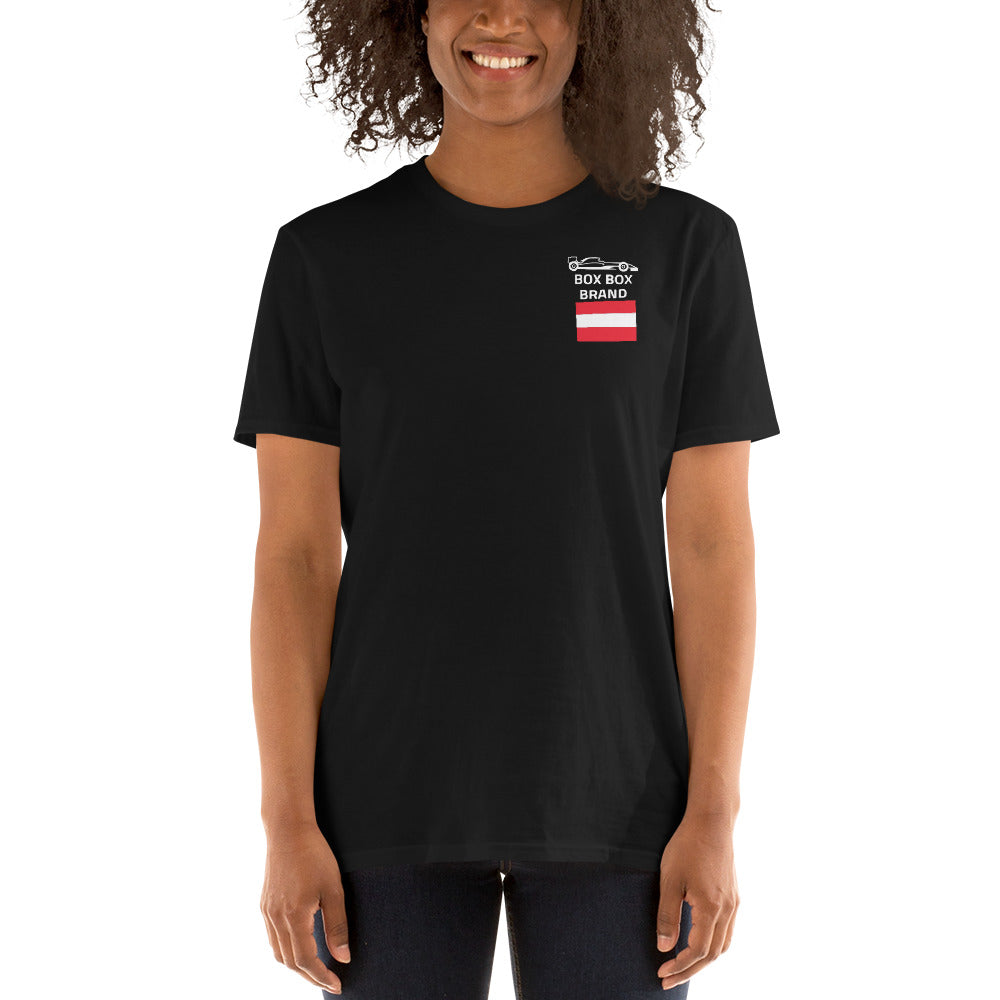 2024 Austrian Grand Prix Reverse Short-Sleeve Unisex T-Shirt