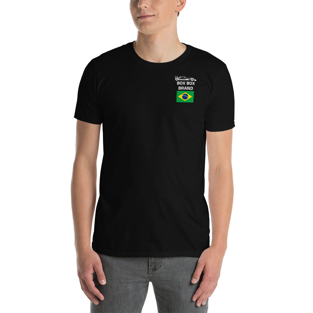 2023 Brazil Grand Prix Reverse Short-Sleeve Unisex T-Shirt