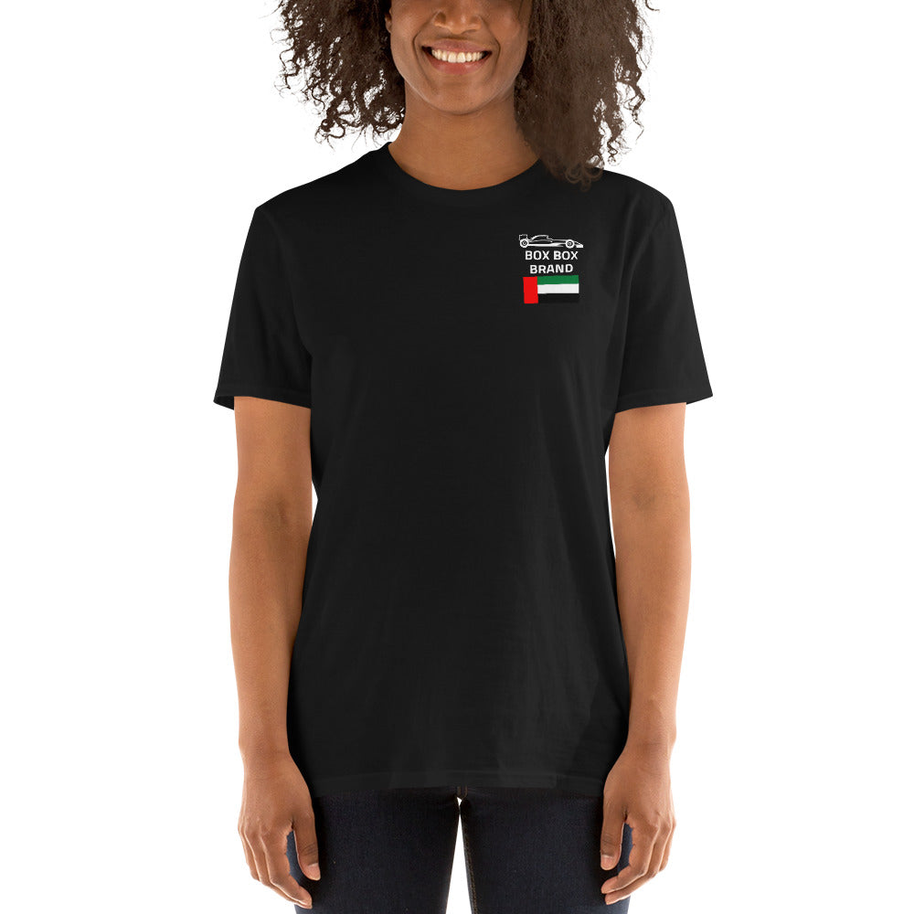 2024 Abu Dhabi Grand Prix Reverse Short-Sleeve Unisex T-Shirt