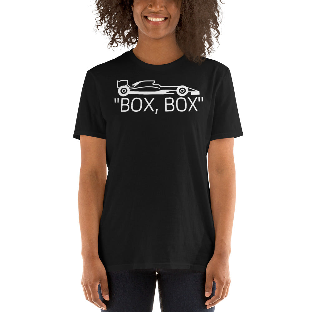 "BOX, BOX" Short-Sleeve Unisex T-Shirt