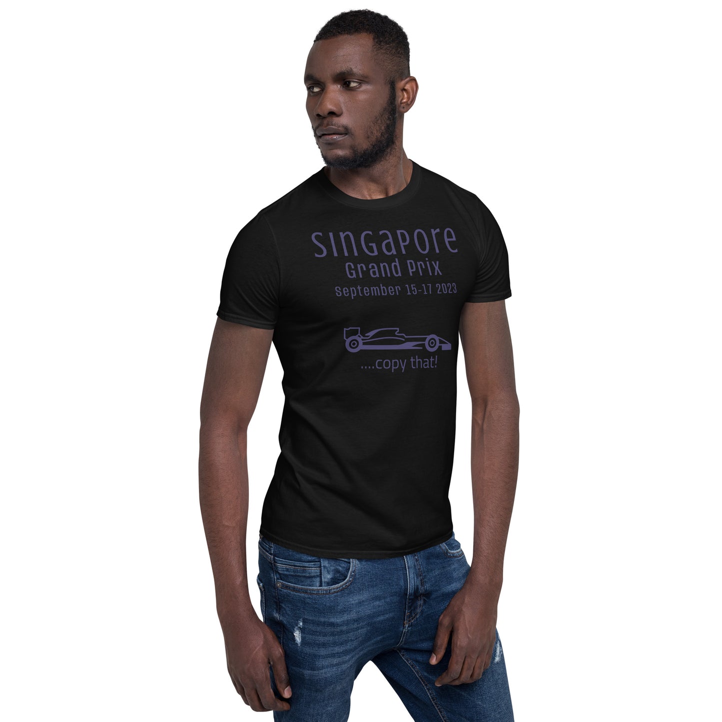 2023 Singapore Grand Prix Short-Sleeve Unisex T-Shirt