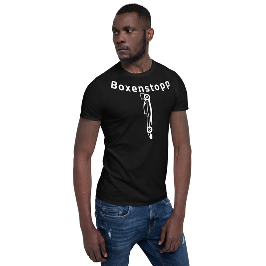 Boxenstopp Front (curve) Short-Sleeve Unisex T-Shirt