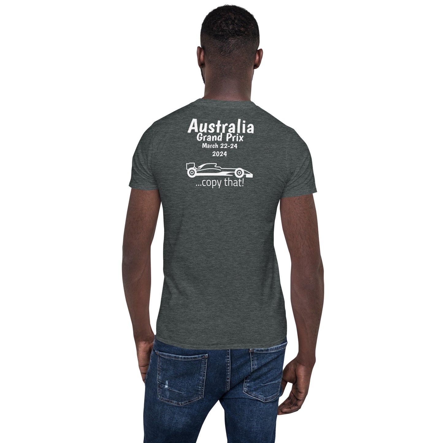 2024 Australian Grand Prix Reverse Short-Sleeve Unisex T-Shirt