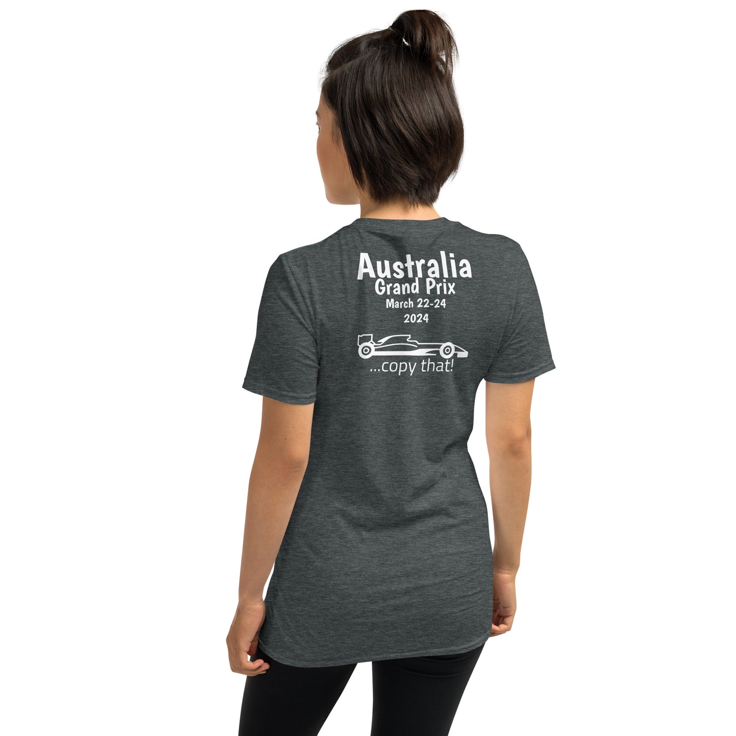 2024 Australian Grand Prix Reverse Short-Sleeve Unisex T-Shirt