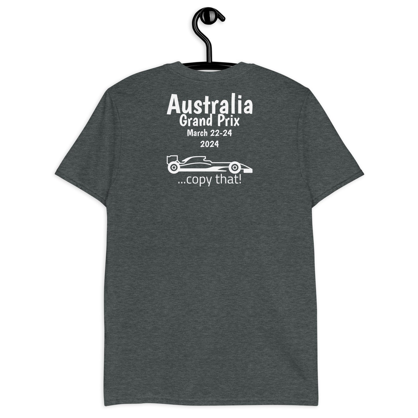 2024 Australian Grand Prix Reverse Short-Sleeve Unisex T-Shirt