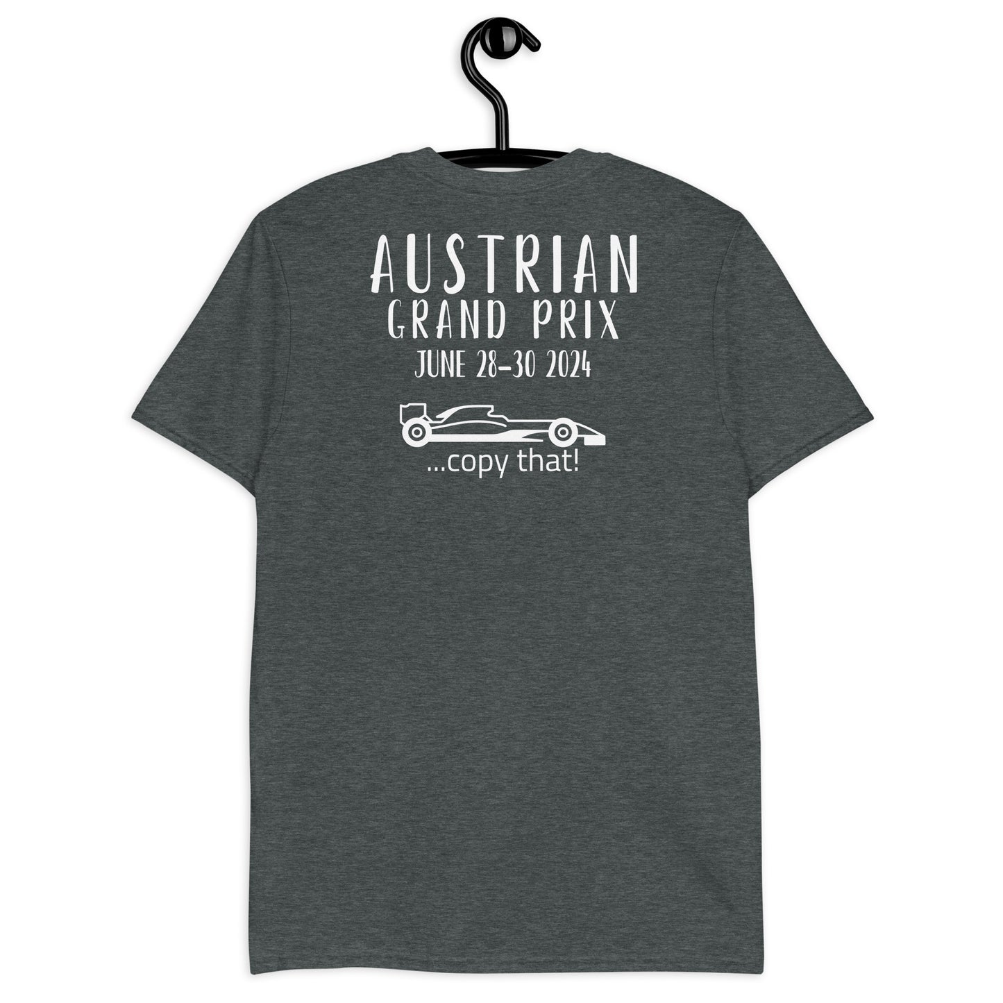 2024 Austrian Grand Prix Reverse Short-Sleeve Unisex T-Shirt