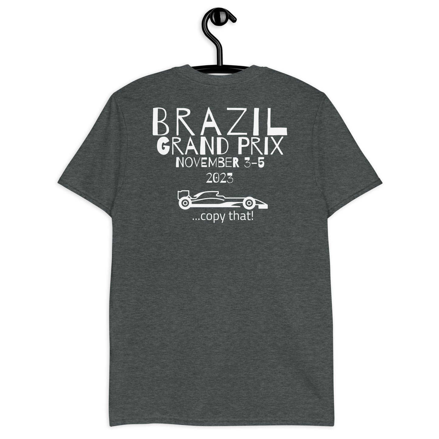 2023 Brazil Grand Prix Reverse Short-Sleeve Unisex T-Shirt