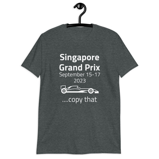 2023 Singapore Grand Prix Short-Sleeve Unisex T-Shirt