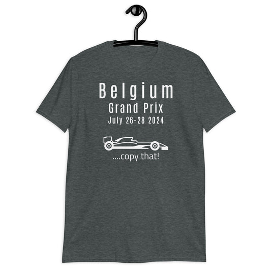 2024 Belgium Grand Prix Short-Sleeve Unisex T-Shirt