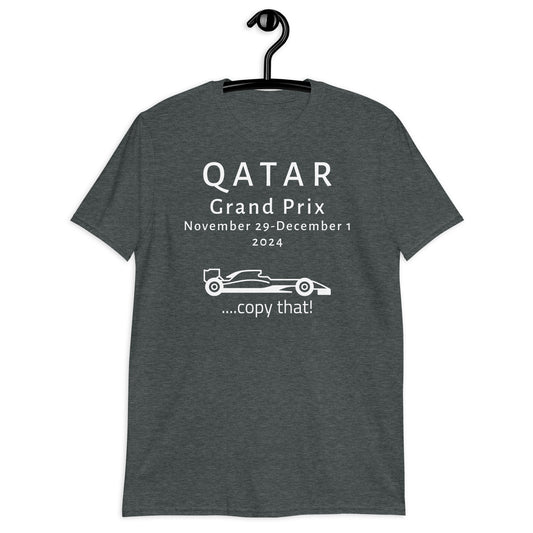 2024 Qatar Grand Prix Short-Sleeve Unisex T-Shirt