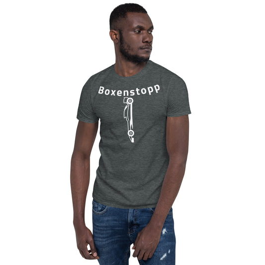 Boxenstopp Front (Curve) Short-Sleeve Unisex T-Shirt