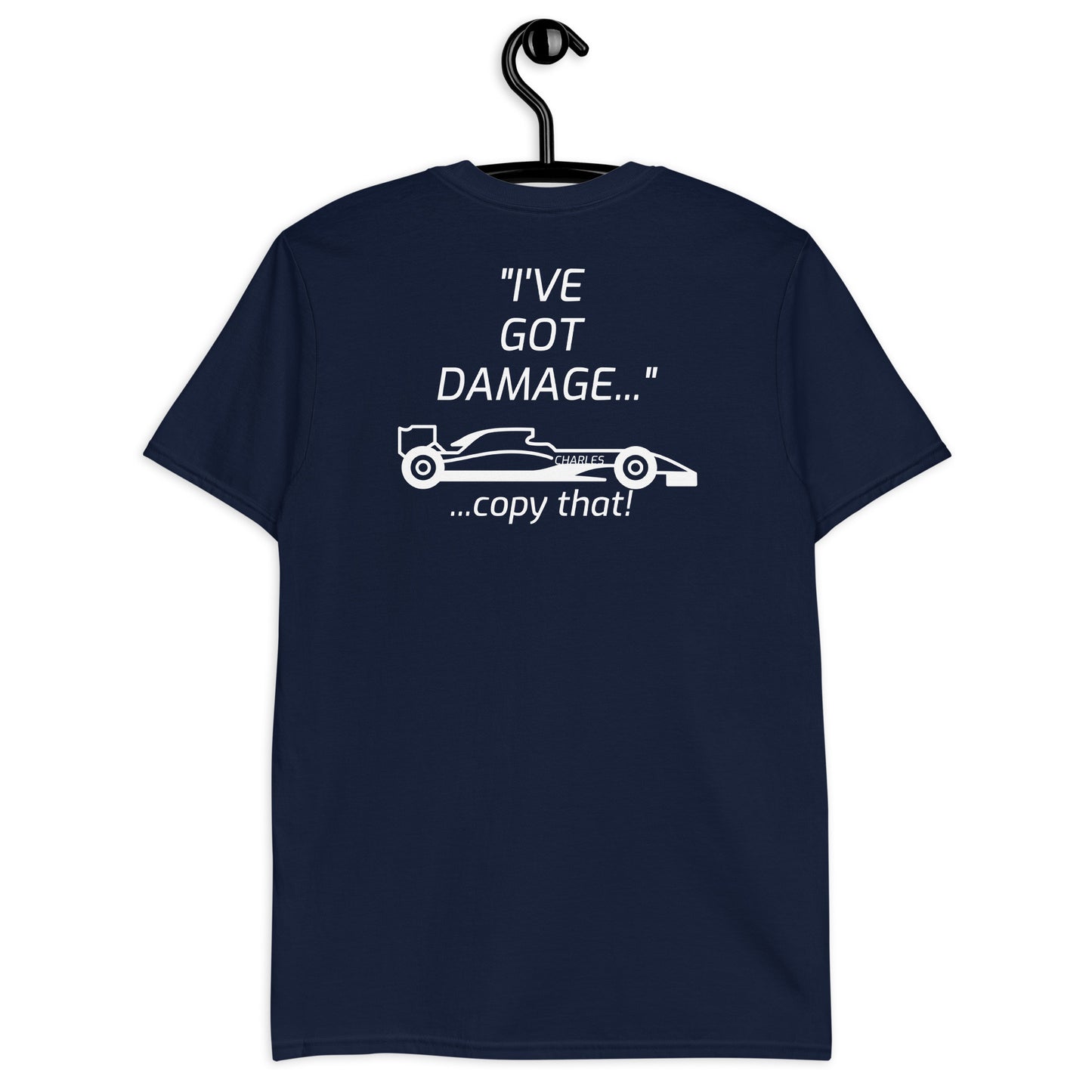 "I'VE GOT DAMAGE" - CHARLES Short-Sleeve Unisex T-Shirt