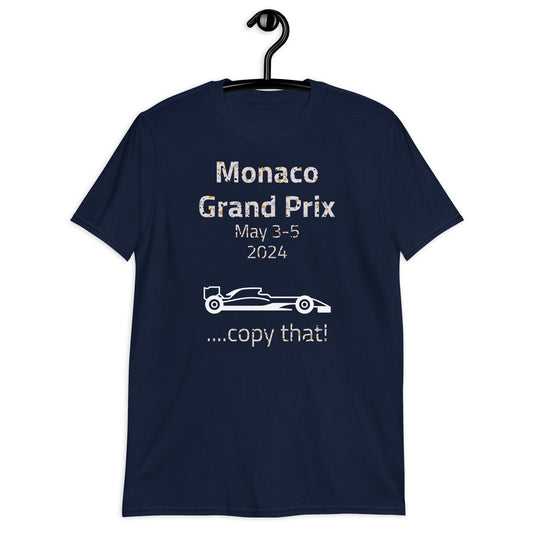 2024 Monaco Grand Prix Short-Sleeve Unisex T-Shirt