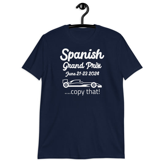 2024 Spanish Grand Prix Short-Sleeve Unisex T-Shirt