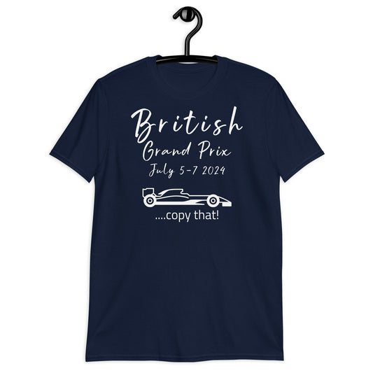 2024 British Grand Prix Short-Sleeve Unisex T-Shirt