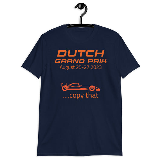 2023 Dutch Grand Prix Short-Sleeve Unisex T-Shirt