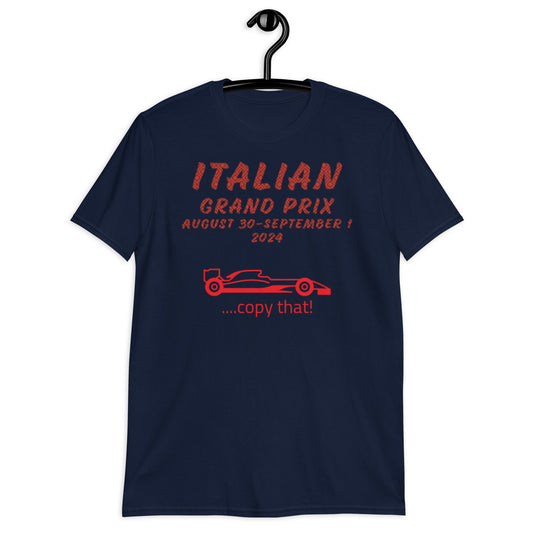 2024 Italian Grand Prix Short-Sleeve Unisex T-Shirt