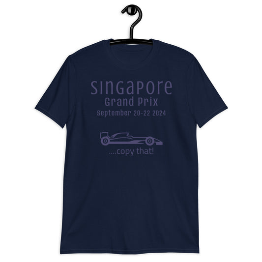 2024 Singapore Grand Prix Short-Sleeve Unisex T-Shirt