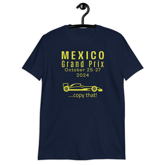 2024 Mexico Grand Prix Short-Sleeve Unisex T-Shirt