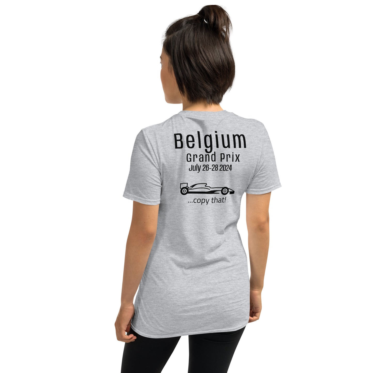 2024 Belgium Grand Prix Reversed Short-Sleeve Unisex T-Shirt