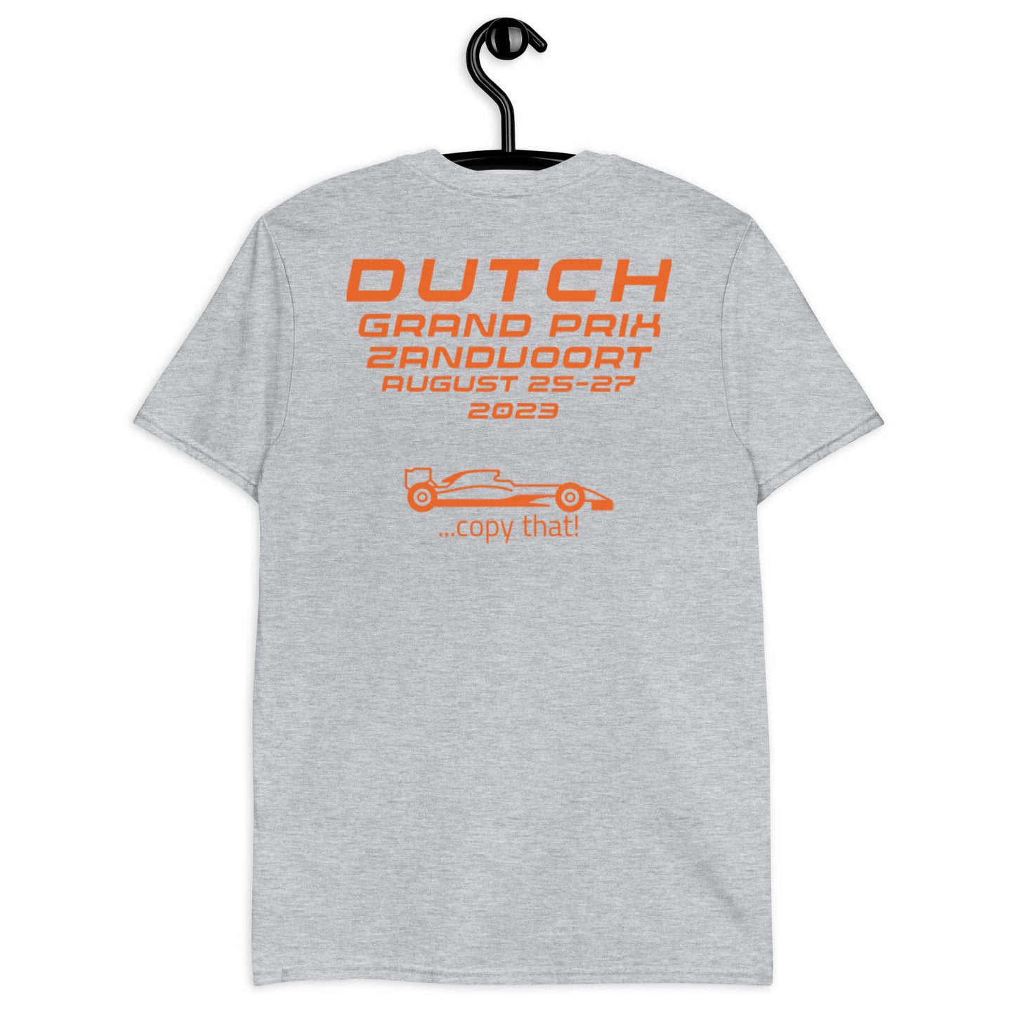 2023 Dutch Grand Prix Zandvoort Reverse Short-Sleeve Unisex T-Shirt