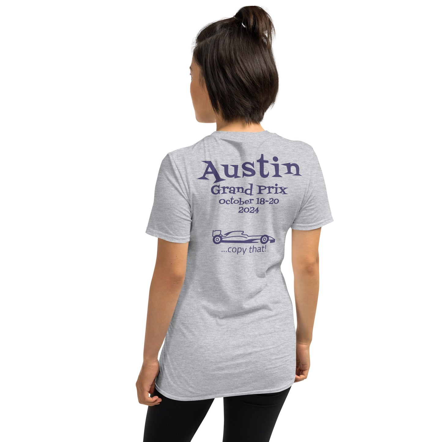 2024 Austin Grand Prix Reverse Short-Sleeve Unisex T-Shirt