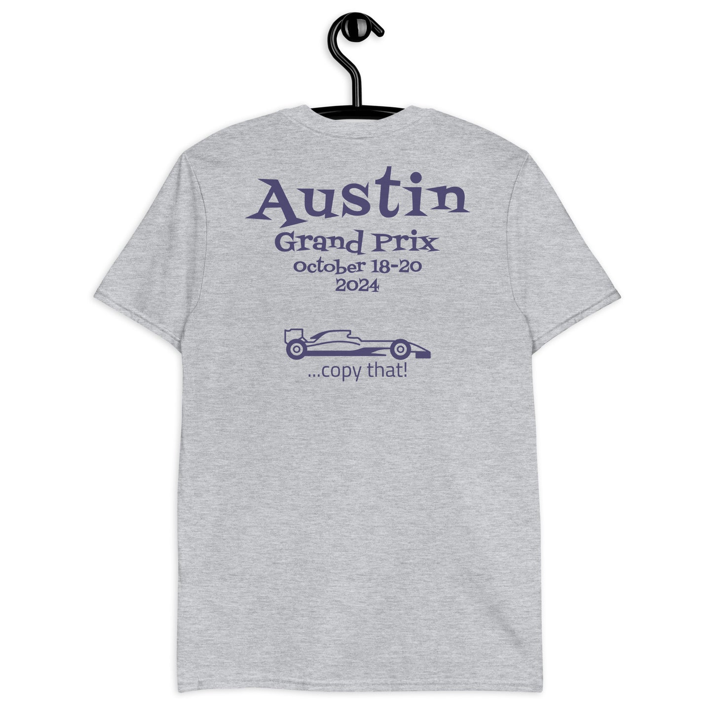 2024 Austin Grand Prix Reverse Short-Sleeve Unisex T-Shirt