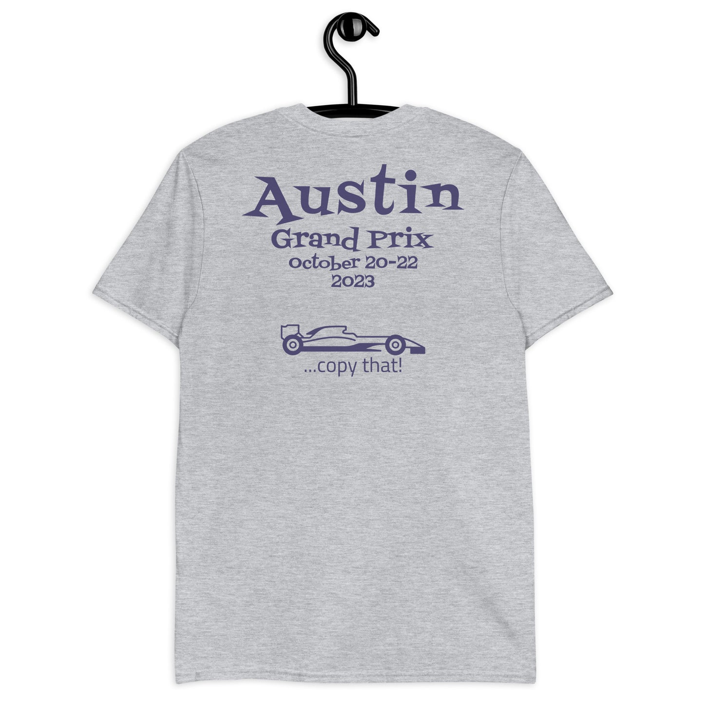 2023 Austin Grand Prix Reverse Short-Sleeve Unisex T-Shirt