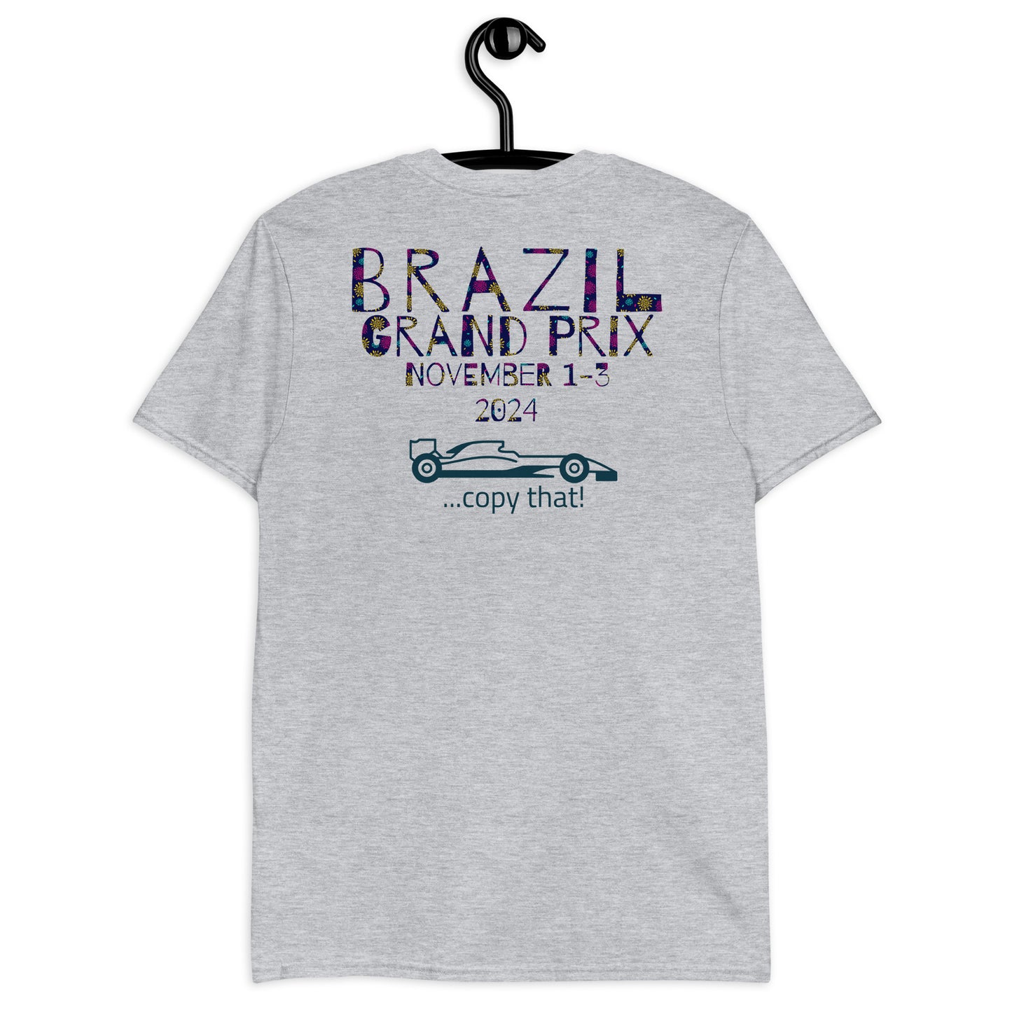 2024 Brazil Grand Prix Reverse Short-Sleeve Unisex T-Shirt