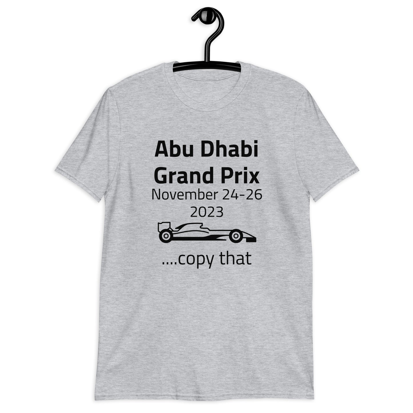 2023 Abu Dhabi Grand Prix Short-Sleeve Unisex T-Shirt