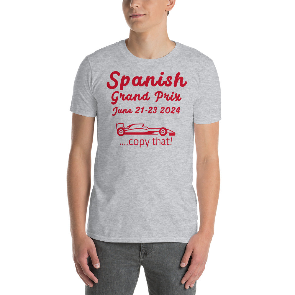 2024 Spanish Grand Prix Short-Sleeve Unisex T-Shirt