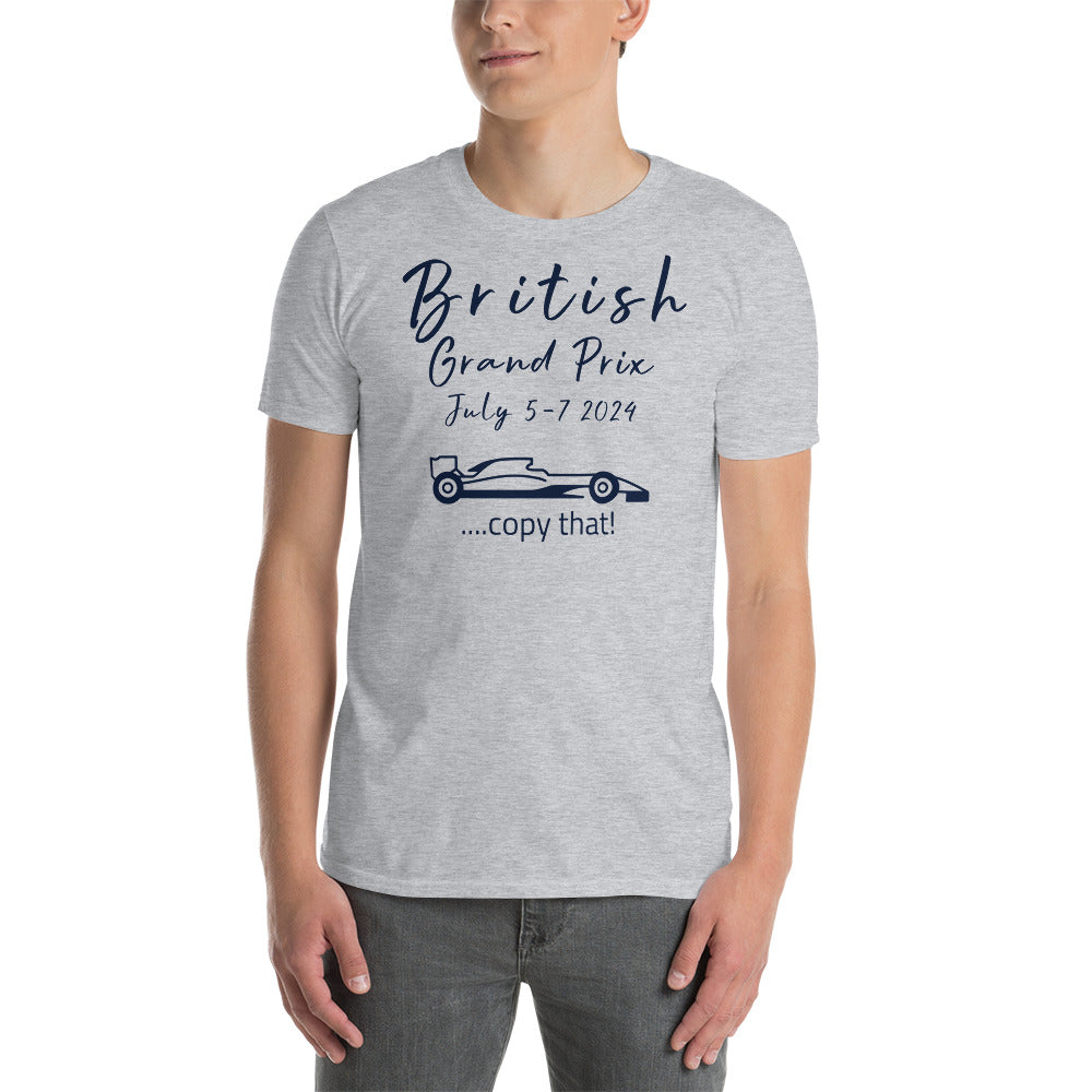 2024 British Grand Prix Short-Sleeve Unisex T-Shirt