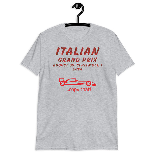 2024 Italian Grand Prix Short-Sleeve Unisex T-Shirt