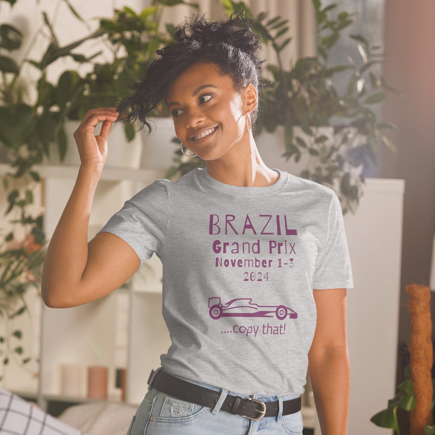 2024 Brazil Grand Prix Short-Sleeve Unisex T-Shirt