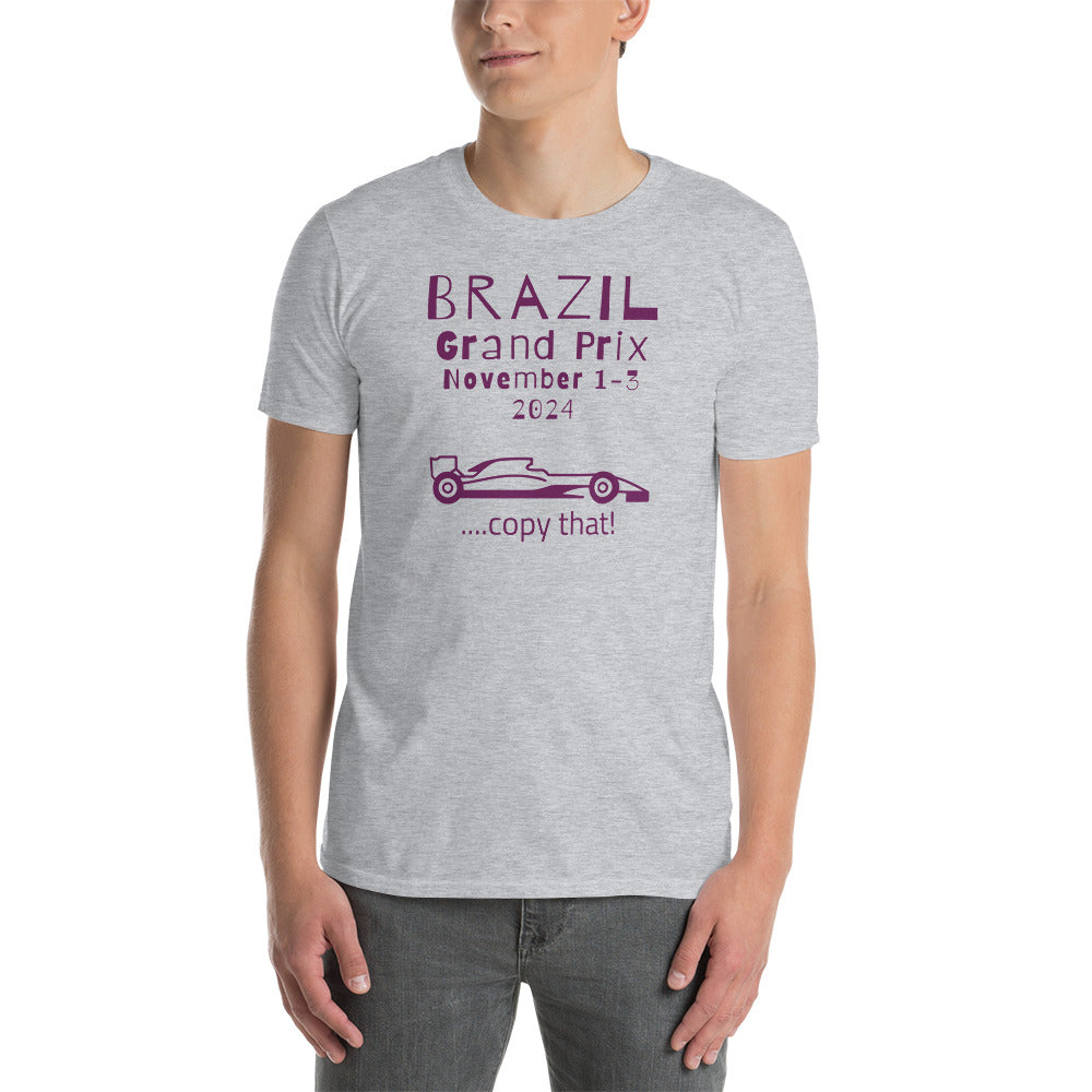 2024 Brazil Grand Prix Short-Sleeve Unisex T-Shirt